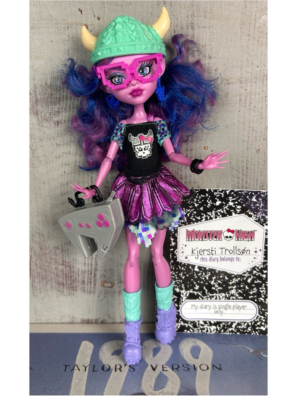 Monster High Kjersti Trollson Brand Boo Students Troll Doll